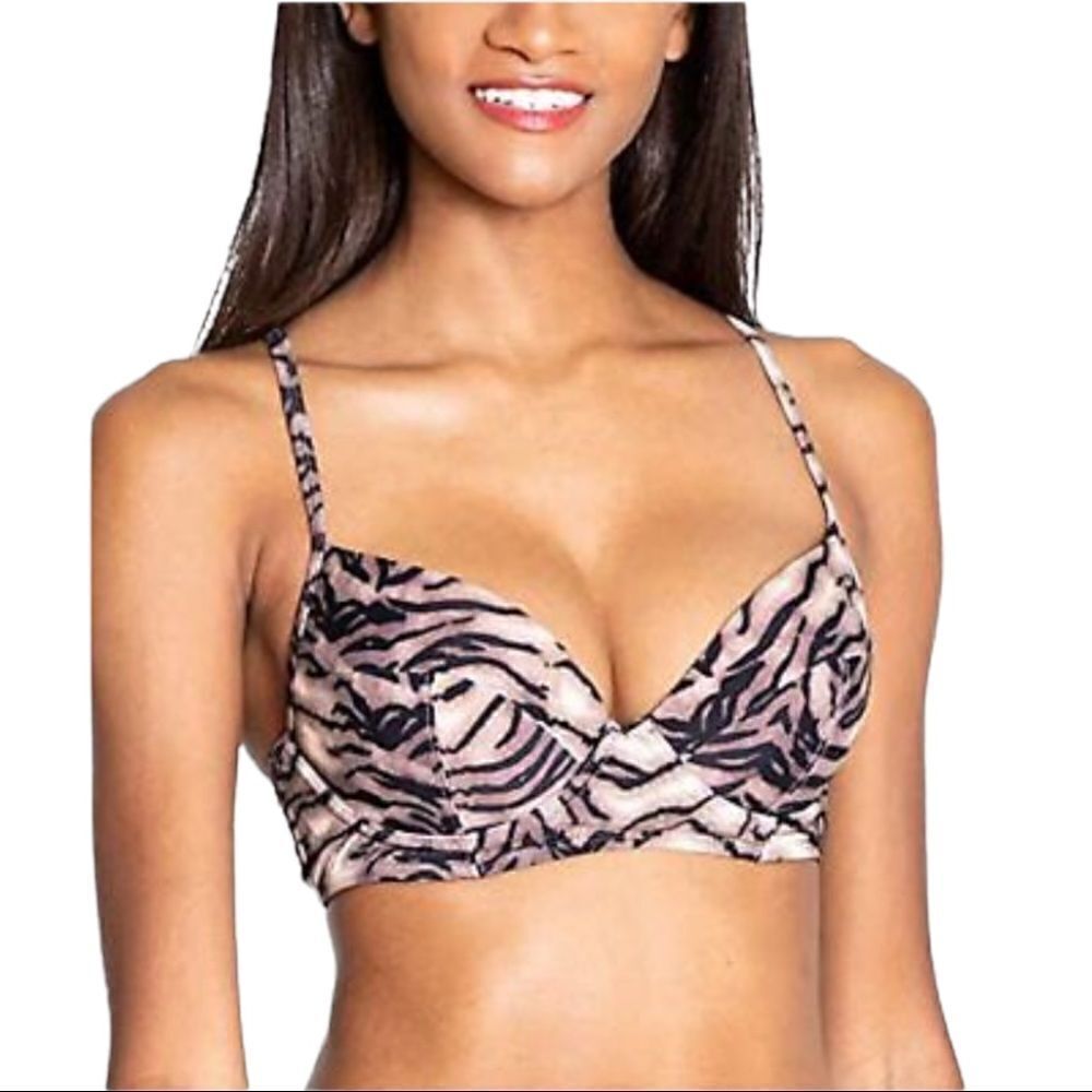 RACHEL Roy Womens Underwire Bikini Top
